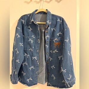 Denim Button Down Shirt